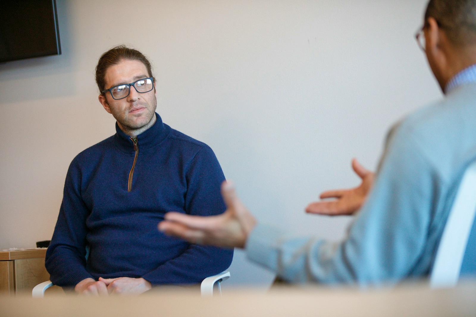 Psychiatric Mental Health NP Student in Class