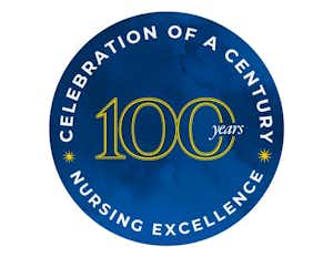 University of Rochester School of Nursing Centennial Logo