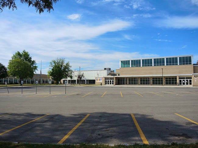 East High School in Rochester, NY