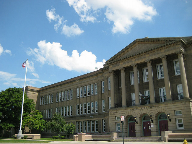 Monroe High School in Rochester, NY