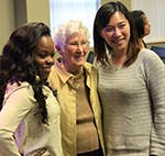 Loretta Ford with students
