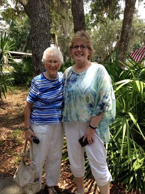 Loretta Ford and Kathy Rideout