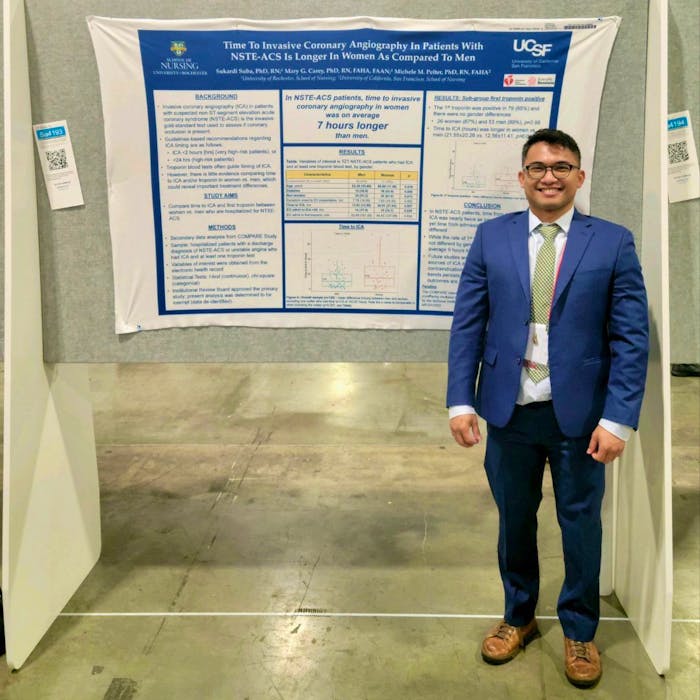 Picture of Sukardi Suba's poster presentation