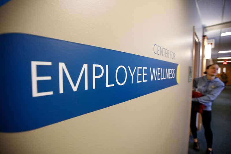 Center for Employee Wellness sign