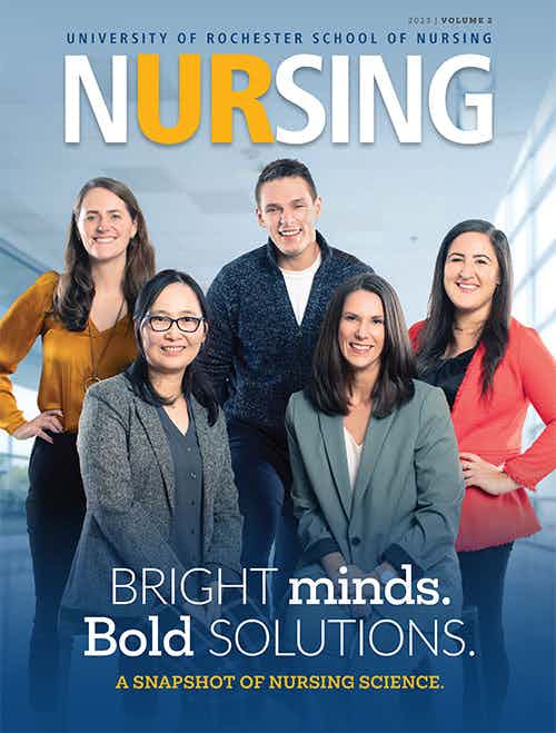 Nursing magazine cover featuring our new Dean Lisa Kitko